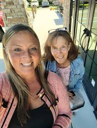 Just me and Granny Annie this Easter 🩷 He is RISEN 🙌🏼 church&brunch