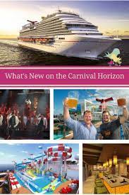 What S New On The Carnival Horizon Carrie On Travel Carnival Horizon Carnival Cruise Ships Carnival Cruise Line