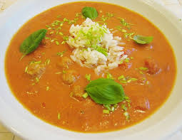 Schnelle Tomatensuppe Von Rogalla Chefkoch Rezept Tomaten Suppe Schnelle Tomatensuppe Tomatensuppe