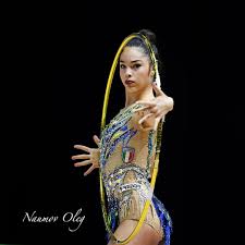 Maybe you would like to learn more about one of these? Alexandra Agiurgiuculese Italy European Championships Baku 2019 Gymnastics Photos Gymnastics Photography Rhythmic Gymnastics