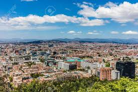 Modern map art creates beautiful personalized wall maps that look amazing as a poster in any room of your home! Bogota Skyline Cityscape Capital City Of Colombia South America Stock Photo Picture And Royalty Free Image Image 83802347