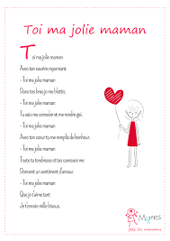 Ecrire un beau message à sa maman malade. Toi Ma Jolie Maman Momes Net