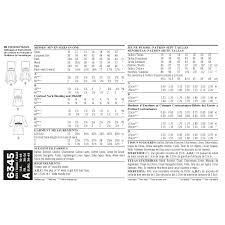 This should be particularly helpful. White Misses V Neck Tops With Length Variations New Look Sewing Pattern 6345 Size A Patterns Templates