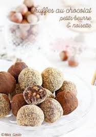 Truffes Au Chocolat Noir Petits Beurre Noisette Truffes Au Chocolat Truffes Au Chocolat Noir Truffe