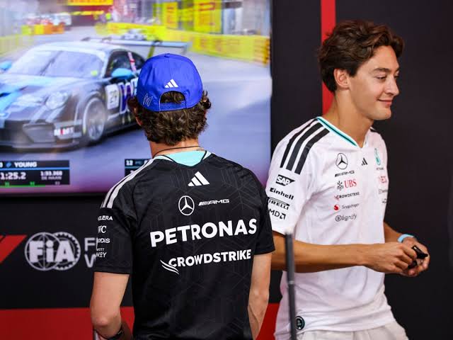 Mercedes F1 star Kimi Antonelli hits back at George Russell over title jibe  - GPFans.com