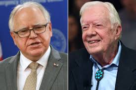 Walz Is the First Person Since Carter Who Joined a Democratic Ticket  Without Law Experience