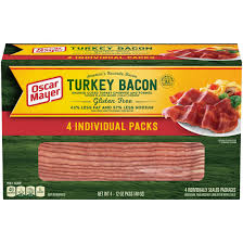 Lean, lean, lean turkey bacon. Oscar Mayer Turkey Bacon 4 Pk 48 Oz Bjs Wholesale Club