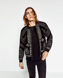 Image 2 Of Bomber Jacket With Metallic Details From Zara Bomber