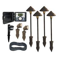 Lightmaster 86715c Outdoor Lighting Kit With 60w Controller 9 Piece Outdoor Lighting Kit Outdoor Lighting Lightmaster
