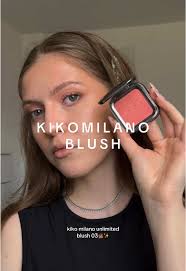 @KIKO Milano unlimited blush 03, the perfect peach shade. Ideal for a soft  & radiant look. #kikomilanomakeup #kikomilanoblush #peachblush #pinkblush  #makeupreview #powderblush