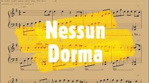 È di ieri la notizia che il governo delle filippine e il più imponente gruppo di ribelli musulmani hanno trovato un'intesa. Nessun Dorma Spartito Gratis Per Pianoforte Youtube