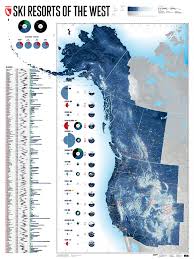 You participate at your own risk. Wall Art Beautiful Map Showcases Western Us Ski Resorts Gearjunkie