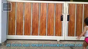 Pasalnya, pagar adalah elemen rumah yang pertama kali dilihat ketika seseorang mengunjungi rumah. Teknik Menurunkan Roda Pagar Supaya Pendek Youtube