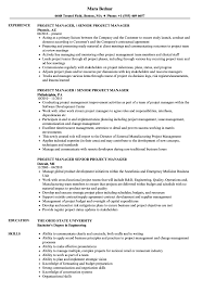 Browse resume examples for project manager jobs. Manager Senior Project Manager Resume Samples Velvet Jobs