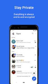 Is there any difference between the signal app on the play store and the website apk? Signal Private Messenger Apps On Google Play