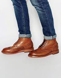 Top marken gratis rückversand schnelle lieferung hohe kundenzufriedenheit. H By Hudson Sadler Brogue Boots At Asos Com Budapester Schuhe Damen Budapester Schuhe Schuhe Damen