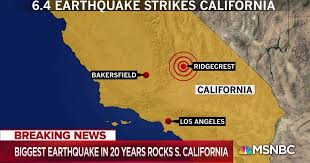 Image result for earthquake california today