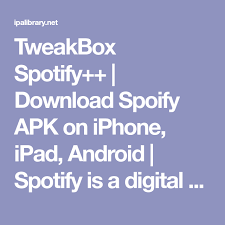Tweakbox Spotify Download Spoify Apk On Iphone Ipad Android Spotify Is A Digital Music Service That Gives Spotify Spotify Download Music Streaming App