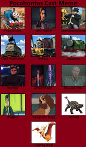 Thomas the Tank Engine (Pocahontas) by seanchow806