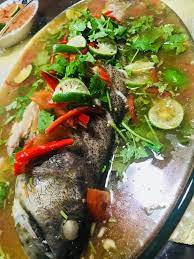 Kesegaran ikan memang terasa dengan kuah yang masin, manis pembangkit selera! Meera Kitchen Ikan Kerapu Stim Limau Ala Thai Resipi Facebook