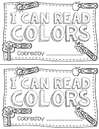 Freebie Colors Book By Teacher Laura Kindergarten Reading Kindergarten Colors Kindergarten Language Arts