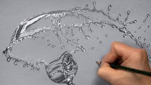 Drawing water drops using simple colored pencils. Realistic Water Drops Drawings And Tutorials0051 Water Drop Drawing Pencil Drawings Water Drawing