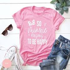 So Minnie Reasons To Be Happy Disney T Shirt Caffeine Chaos Wine Repeat T Shir Baby Clothes Baby Girl Clothes Baby Disney Tshirts Pretty Tees Aesthetic Shirts
