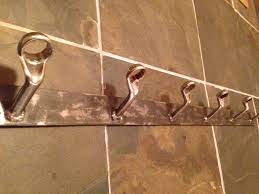 Old Wrenches Flat Bar Coat Rack Diy Hat Rack Automotive Decor Metal Projects