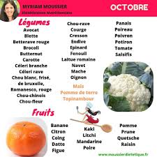 Myriam Moussier Dieteticienne On Instagram Calendrier Des Legumes Et Fruits D Octobre Nouveau Mois Nouveau Calendrier Le Mois D Octobre Voit Bo