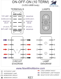 Modified diagram, with fog light circuit for reference. Rocker Switch Wiring Diagrams New Wire Marine