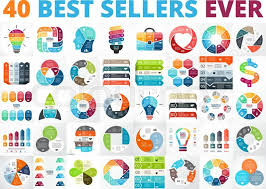 Best Vector Circle Infographics Set Stock Vector