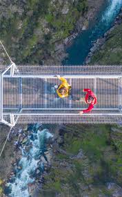 World's longest pedestrian suspension bridge opens in Portugal