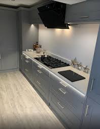 With the look and feel of a solid surface worktop, the apollo magna® is an affordable way to get that high end look. Benchmarx Kitchens Joinery On Twitter Stunning Somerset Grey Kitchen With A Steel Quartz Worktop The Strong Bold Tones Of Grey Painted Timber Make This Kitchen Stand Out From The Crowd Benchmarx