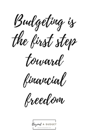 Budgeting Is The First Step Toward Financial Security Motivational Quotes About Money Budgeting Financial Securi Budget Quotes Financial Quotes Money Quotes