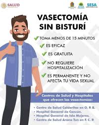 Aunque es un método definitivo, se puede llegar a revertir a través de una cirugía llamada vasovasostomía. Vasectomia Sin Bisturi Secretaria De Salud Quintana Roo Facebook
