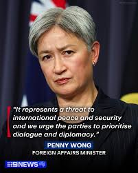 Penny Wong has said Australia is "alarmed" about the escalating situation  in the Middle East, warning it "risks further destabilising a region that  is already volatile." The Foreign Minister urged "all parties"