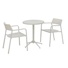 Costco had the 3 piece set available online. Costco Calypso 3 Piece White Bistro Set 99 97 Redflagdeals Com Forums