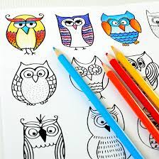Everyone's talking about superb owls! Owl Coloring Page Dabbles Babbles