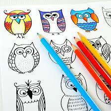 Everyone's talking about superb owls! Owl Coloring Page Dabbles Babbles