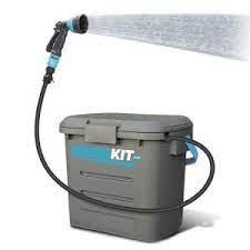 Hike Crew Portable Travel Toilet For Camping And Hiking 20 L Hcchh3320 The Home Depot In 2021 Portable Outdoor Shower Portable Shower Camping Shower