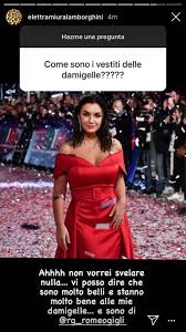 La bella elettra ha indossato tre abiti durante il giorno del suo matrimonio. Auqjwj6 Okk 4m