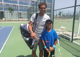 The first 50 players to register will enter a lucky draw to win one of the following officials rafa's autographed memorabilia: Young Tennis Ace Off To Spain St George Sutherland Shire Leader St George Nsw