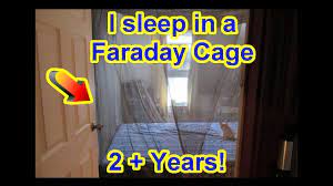 It is used to block electric fields. I Sleep In Faraday Cage How It Work Block Shield Emf Radiation 5g Bluetooth Wifi Diy Homemade Youtube