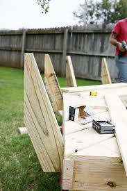 Then you have to bench. well, this is actually a pretty good answer to how to build a bigger chest. Build Your Own Curved Fire Pit Bench A Beautiful Mess