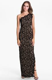 Tadashi Shoji One Shoulder Lace Gown Nordstrom Dresses Gorgeous Gowns Formal Lace Dress