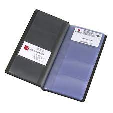 Business card formats at your local office supply store, you'll probably find 2 main types of card stock for the business cards: Business Card File Marbig 8703502 96 Capacity Black Business Card File Marbig 8703502 96 Capacity Black