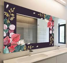 A collection of decorative wall mirrors. Mirror Stickers Add Decoration To Your Mirrors Tenstickers