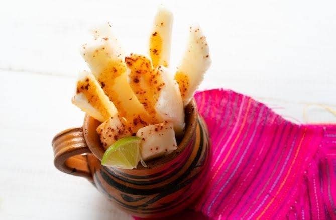 Jicama with Chili and Lime