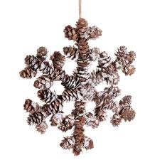 Flocon Pomme De Pin Neige Pomme De Pin Neige Deco Noel Pomme De Pin