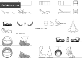 Explore more like free cad blocks chairs. Cad Blocks Of Comfortable Outdoor Design Furniture In Autocad Download File